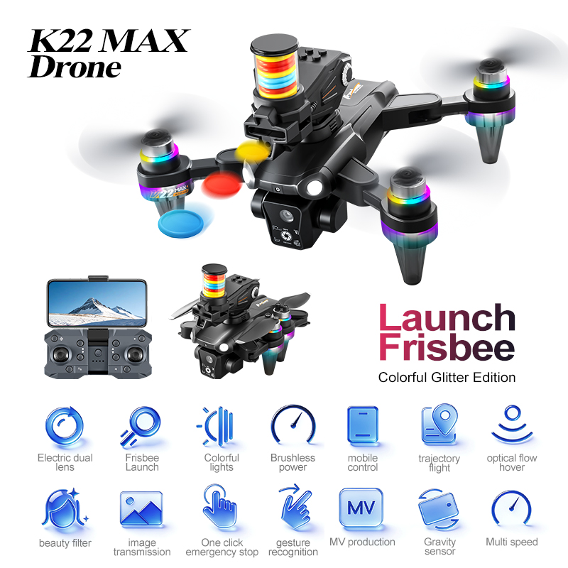 JCMO K22 MAX 프리스비 발사 드론 전문가용 H - Drone Kit Professional 리뷰 및 가격